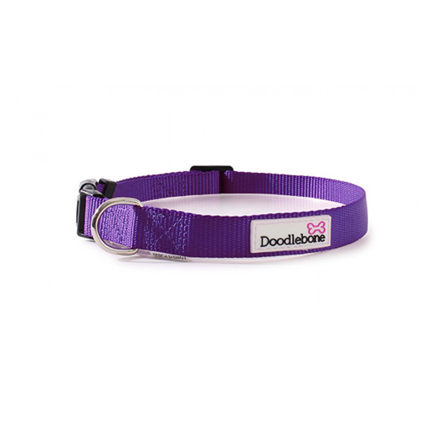 Bold hondenhalsband paars - Doodlebone