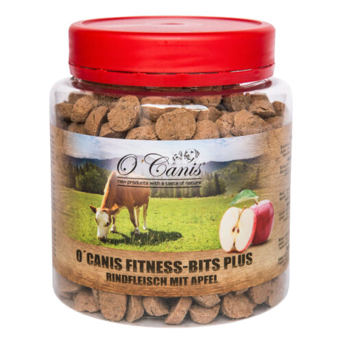 Fitness-Bits PLUS rund met appel 300g - O'Canis