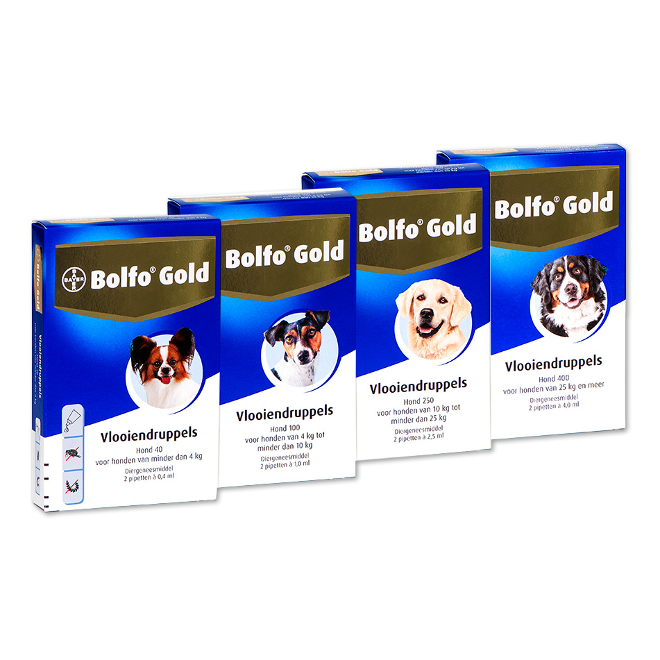 Bolfo Gold vlooiendruppels - Bayer – Wilde Wolf
