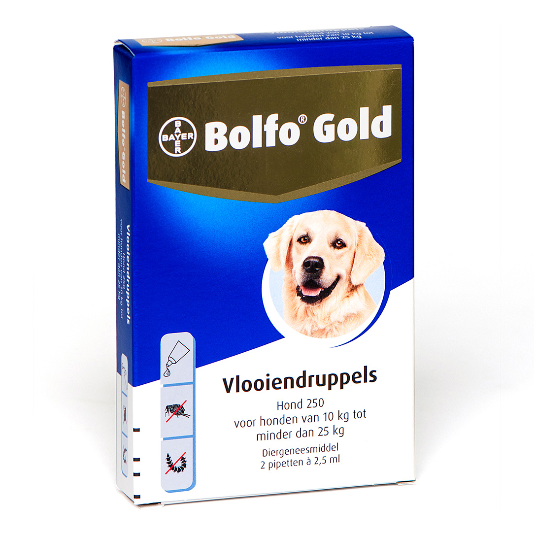 Bolfo Gold vlooiendruppels - Bayer – Wilde Wolf